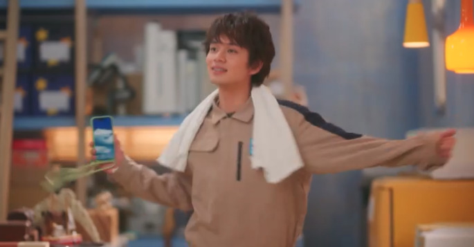 北村匠海が踊っている画像