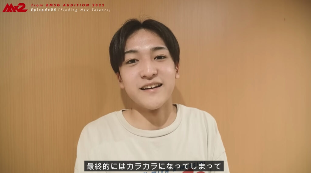マーゼル2次選考を終えた湯元日穏の画像