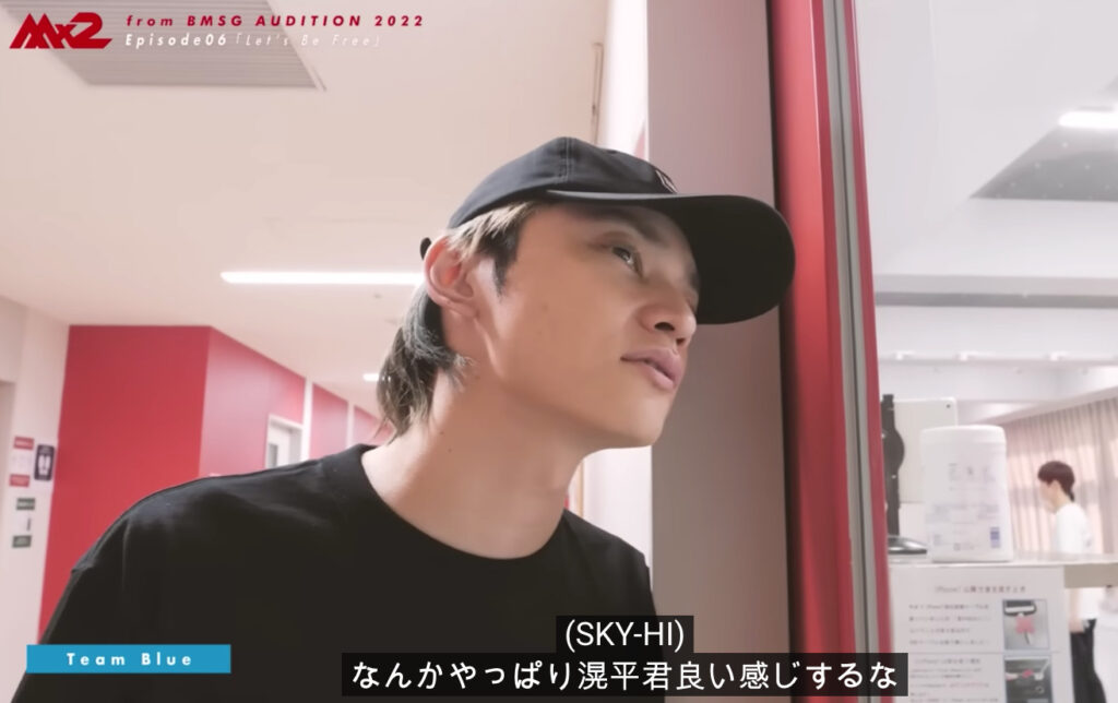 SKY-HIがマーゼル3次選考で小原滉平くんをいいと言っている画像