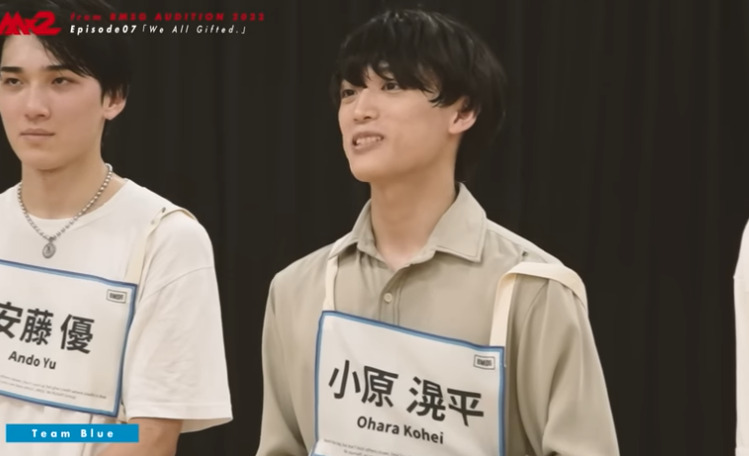 小原滉平がマーゼル3次選考に挑んでいる画像