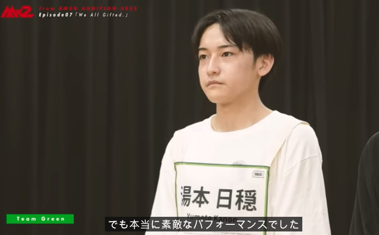 マーゼル3次選考で練習をする湯本日穏さんの画像