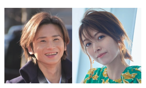 堂本光一と佐藤めぐみの画像