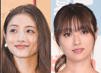 石原さとみと深田恭子の画像