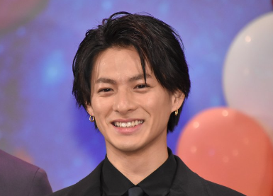 平野紫耀の顔UPの画像