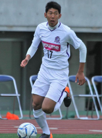 森保陸がサッカーをしている画像