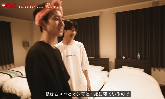 MAZZELのNAOYAとHAYATO合宿中の画像