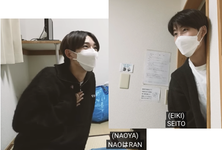 MAZZELのNAOYAとHAYATO合宿中の画像