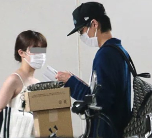キスマイ横尾と嫁の画像