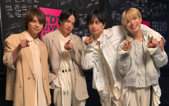 cdtvに出演しているセクゾの画像