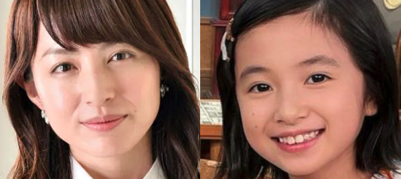 白山乃愛と平井理央の画像