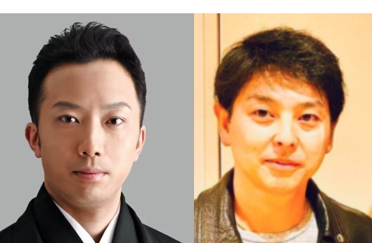 石橋正高と市川猿之助の画像