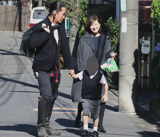 キャンドルジュンと広末涼子と子供の画像