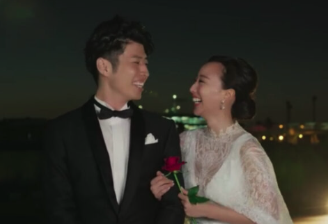 黄皓と秋倉諒子の結婚式の画像