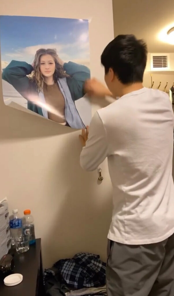 バスケ富永啓生と彼女ハンナの画像