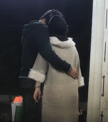 福原愛と錦織圭の路チュー画像