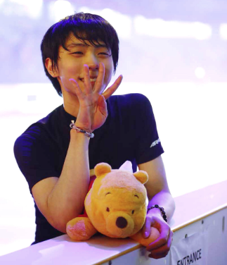 羽生結弦とプーさんの画像