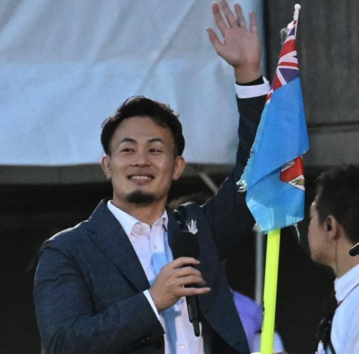 ラグビー元日本代表福岡堅樹の画像