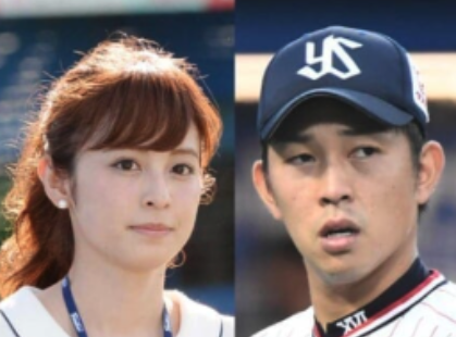 久慈アナと原樹理の画像