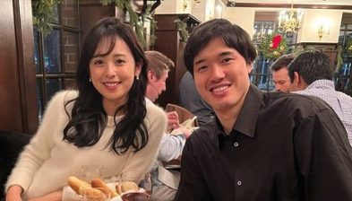久慈アナと渡邊雄太の画像