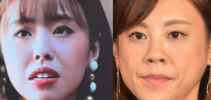 バチェラー竹下理恵と高橋真麻鼻比較画像