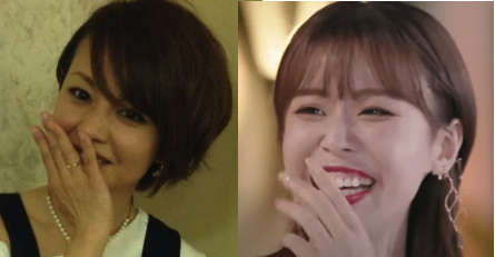 中澤裕子とバチェラー竹下理恵の画像