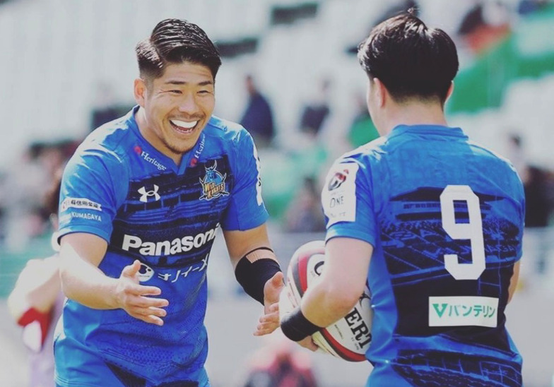 ラグビー日本代表松田力也の画像