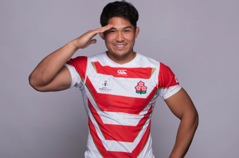 ラグビー日本代表、姫野和樹選手の画像