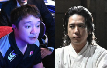 VIVANTの二宮和也と濱田岳の画像