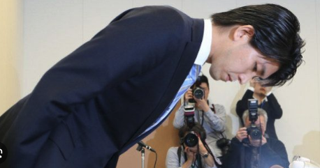 宮崎謙介が不倫を謝罪している画像