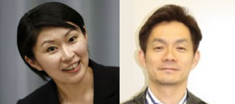 小渕優子と夫の瀬戸口克陽の画像