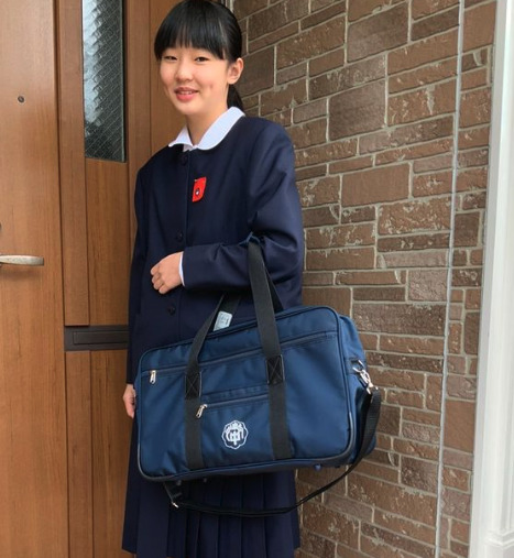 張本美和中学生になった時の画像