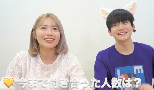 YouTubeで歴代彼女について話す高橋文哉の画像