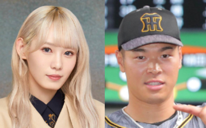 佐藤輝明と小池美波の画像