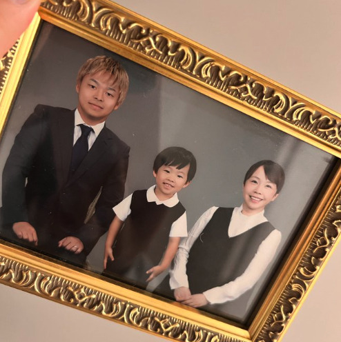 受験用のあいなんとしばゆーと息子の画像