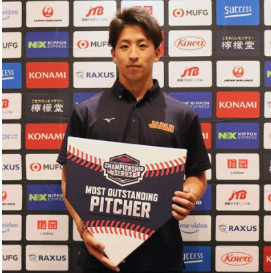 ドラフト一位指名の細野晴希の画像